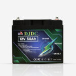 DJDC 12V50Ah LiFePO4 Battery